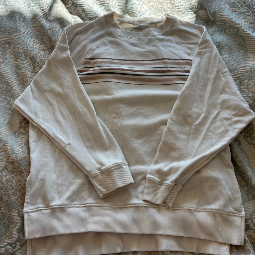 American Eagle Cream Crewneck